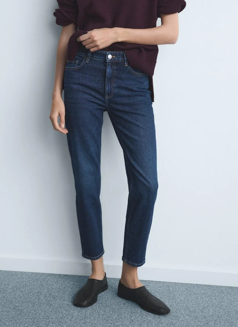 MANGO Newmom comfort high-rise jeans