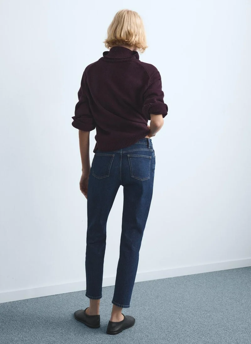 MANGO Newmom comfort high-rise jeans