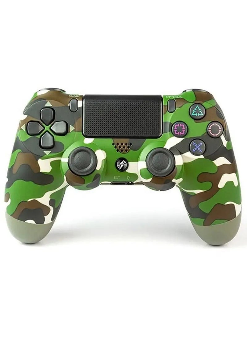 Wireless Game Controller for PS4, - Green Camouflage - Image 4