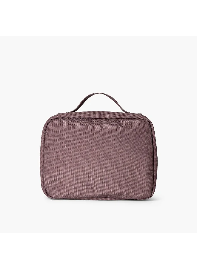 سترون Insulated Lunch Bag-Cool Kid-Printed-Rectangle-Brown