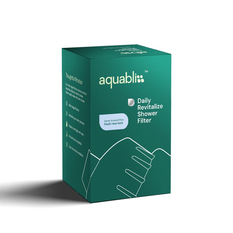 AquaBliss High Output Revitalizing Shower Filter - Reduces Dry Itchy Skin, Dandruff, Eczema, and Dramatically Improves The Condition of Your Skin, Hair and Nails - Brushed Nickel (SF100-BN) - Image 2