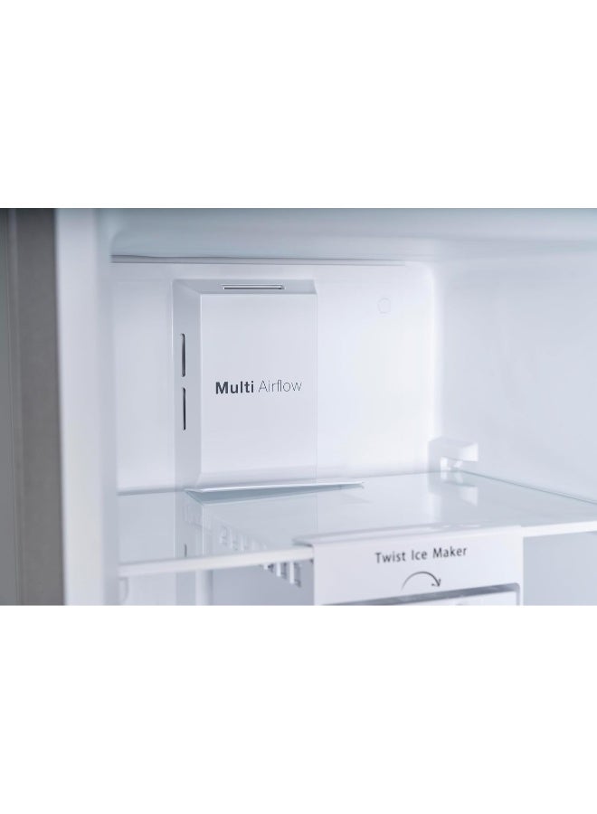 Terim Top Mount Refrigerator TERR470SS, 470L Gross Capacity, No Frost, Inverter Compressor, Multi-Air Flow, Adjustable Glass Shelves, Inox Finish - Image 4