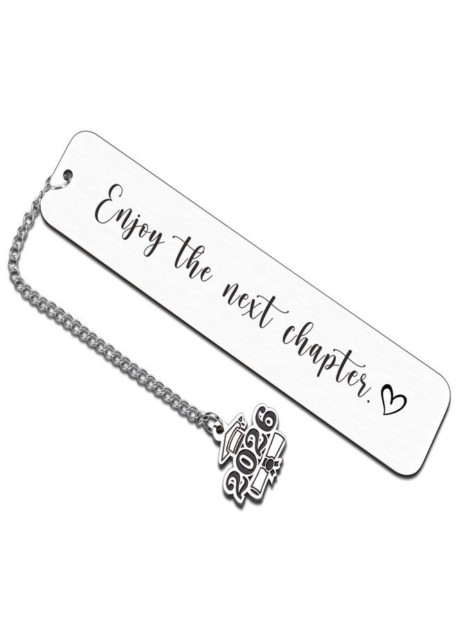 Vanlovemac Class of 2026 Graduation Gifts for Her Him Bookmark 8th 5th Grade Graduation Gifts for Boys Girls Senior Night Gifts for Son Daughter College Graduation 2026 Enjoy the Next Chapter Bookmarks - Image 1