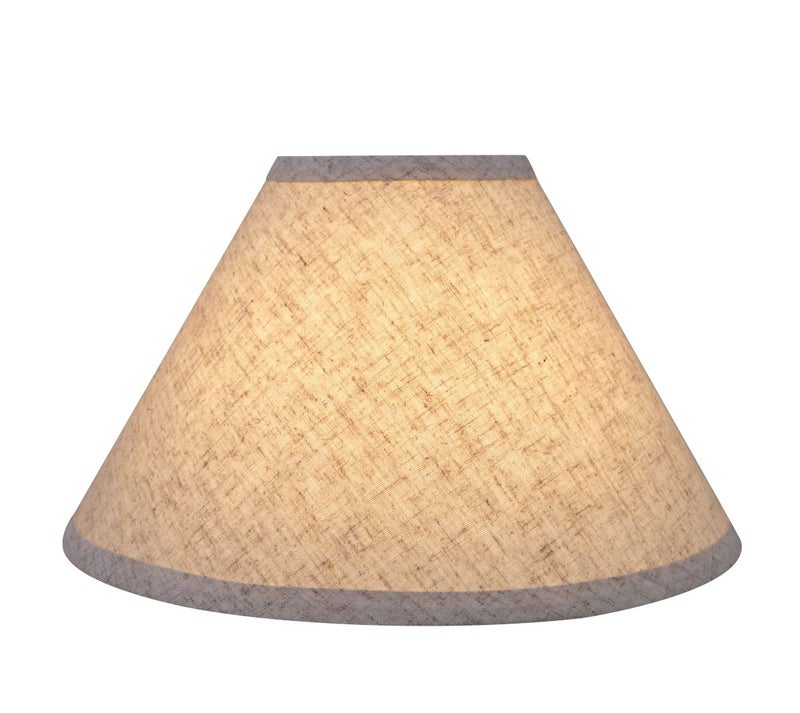 Aspen Creative 58703 Transitional Hardback Empire Shape UNO Construction Lamp Shade in Beige, 11" Wide (4" x 11" x 7") - Image 4