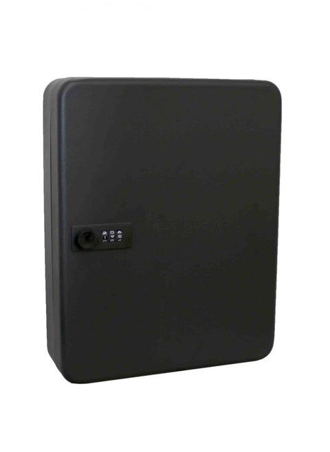 48 Hook Combination Lock Key Storage Cabinet Safe Wall Mounted