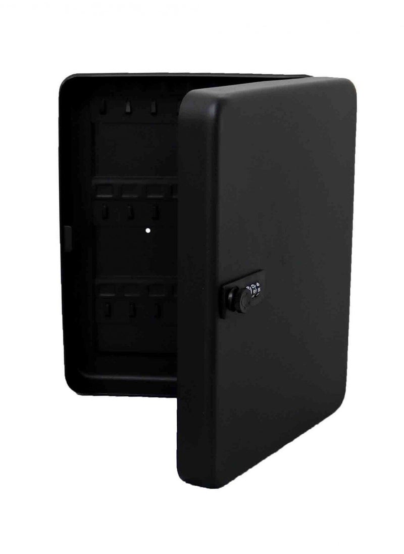 48 Hook Combination Lock Key Storage Cabinet Safe Wall Mounted