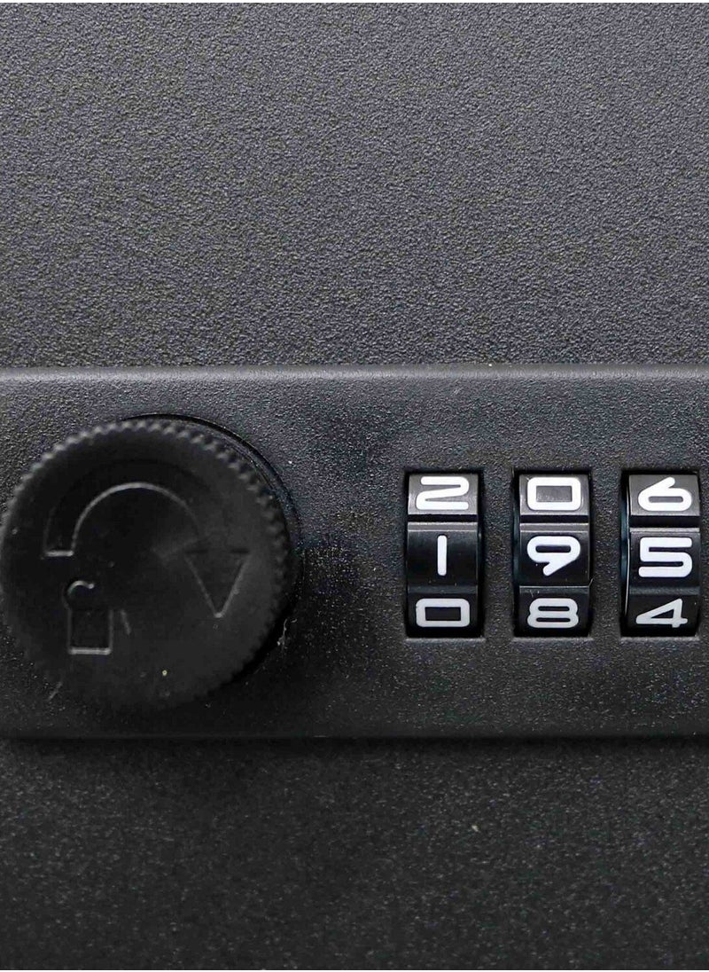 48 Hook Combination Lock Key Storage Cabinet Safe Wall Mounted