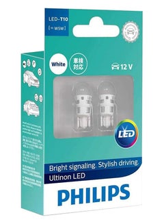 Philips 127996000KX2 X-tremeVision LED W5W T10 6000K CeraLight, Set of ...