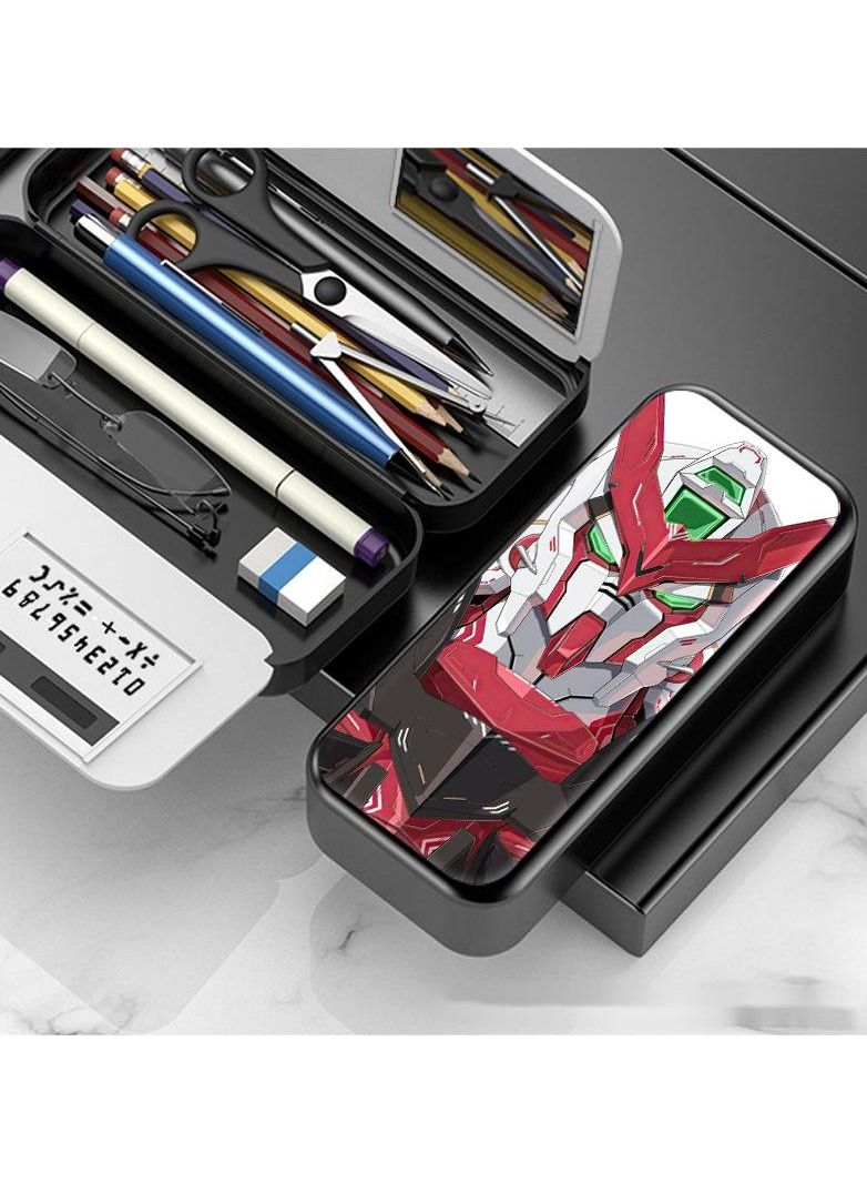 Anime Mobile Suit Gundam Multifunctional Pencil Case for Elementary and Middle School Students  - Image 1
