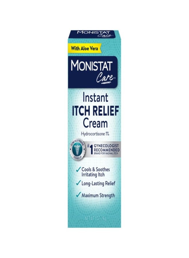 Monistat Instant Itch Relief Cream for Women, Maximum Strength Feminine Itch Care, 1 oz (Pack of 6 - Image 2
