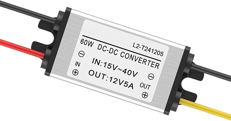 24V To 12V 5A Step Down Converter Voltage Regulator Power Supply For Truck RV Automotive - Image 1