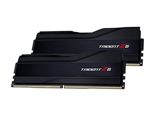 G.SKILL Trident Z5 Series DDR5 RAM (Intel XMP 3.0) 32GB (2x16GB) 6400MT/s CL32-39-39-102 1.40V Desktop Computer Memory U-DIMM - Matte Black (F5-6400J3239G16GX2-TZ5K) - Image 4