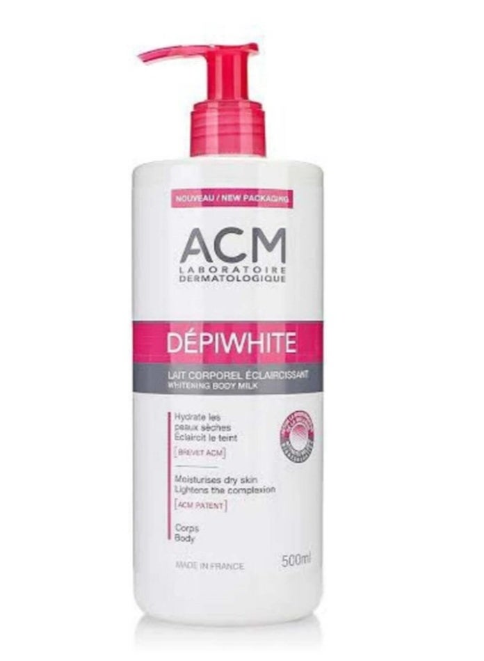 أيه سي أم حليب الجسم ديبي وايت لتفتيح البشرة من مختبر ACM 500 مل