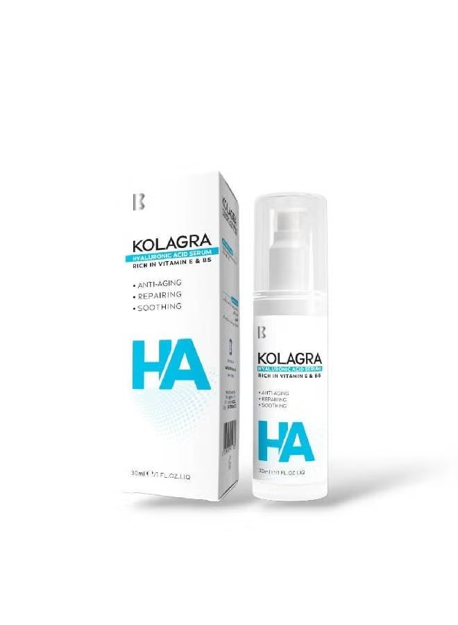 Kolagra Ha Hyaluronic Acid Serum Clear 30ml