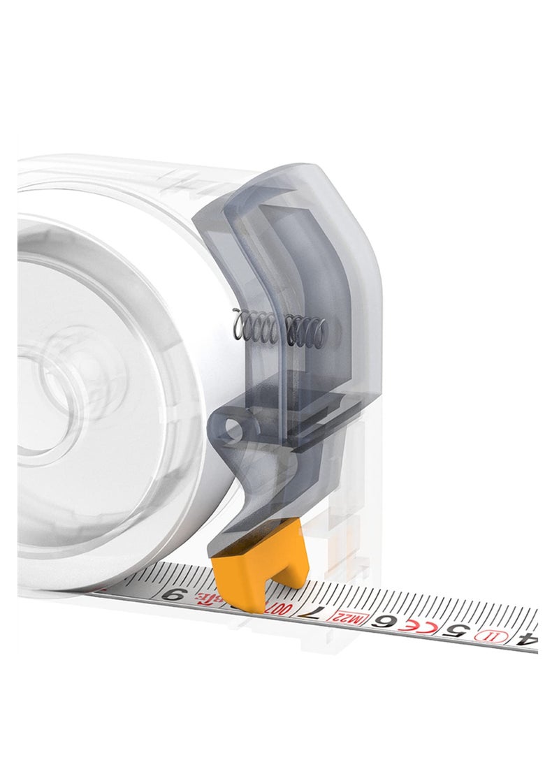 10 Ft Self-Locking Retractable Tape Measure - Durable, Shock-Absorbent, Rust & Scratch Resistant, Accurate Measurement Tool for Home & DIY - Image 2