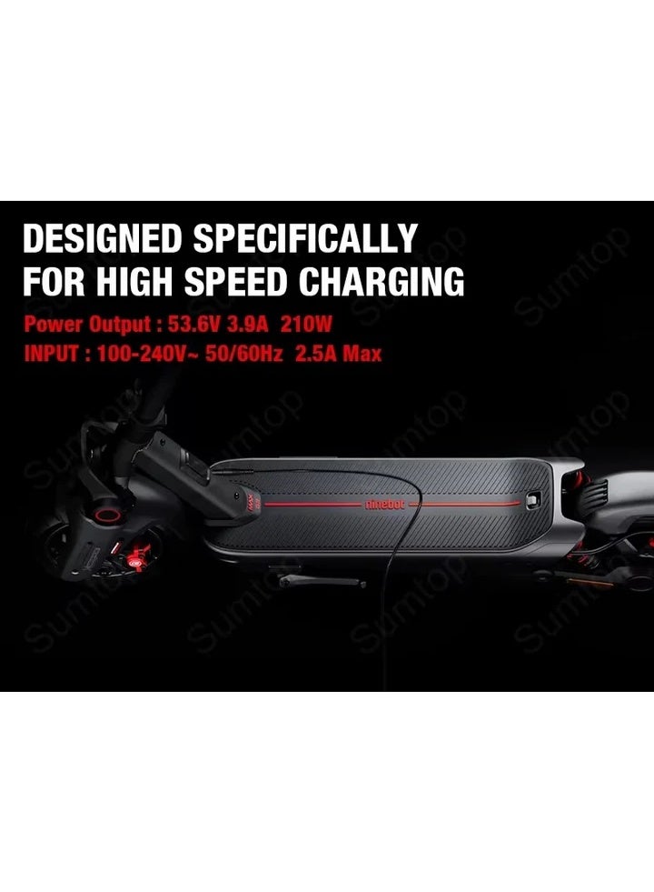Segway-Ninebot Ninebot Segway 210W Fast Charger 53.6V – Original Power Adapter for G3, GT3, F3, F3 PRO & ZT3 Scooters - Image 5