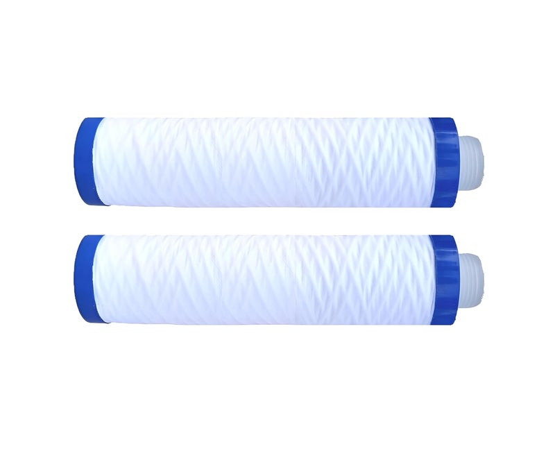 Pre Filter for Water Purifier 9 inch PP Yarn Wound Filter Threaded Candle Cartridge Compatible with AquaGuard Pre Filter LivPure Pre Filter lg and All Other Brands Pack of 2  - Image 3