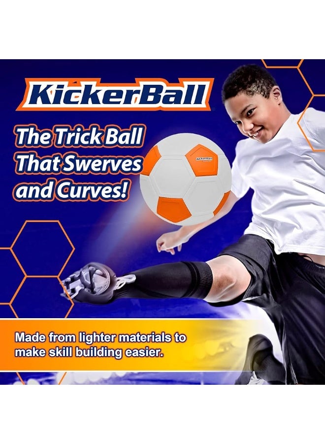 Kickerball - Curve and Swerve Soccer Ball/Football Toy - Kick Like The Pros, Great Gift for Boys and Girls - Perfect for Outdoor & Indoor Match or Game - Image 2