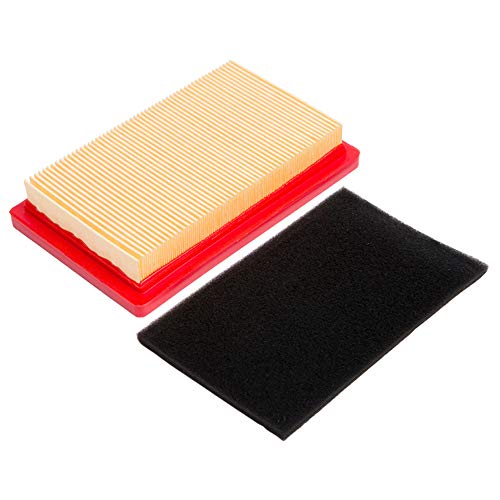HOODELL 951-10298 Air Filter with Pre Filter, Compatible for Cub Cadet 951-14632 SC100, Kohler 14 083 01-S, MTD 951-10298 and More, Premium Lawn Mower Air Cleaner Kit - Image 1