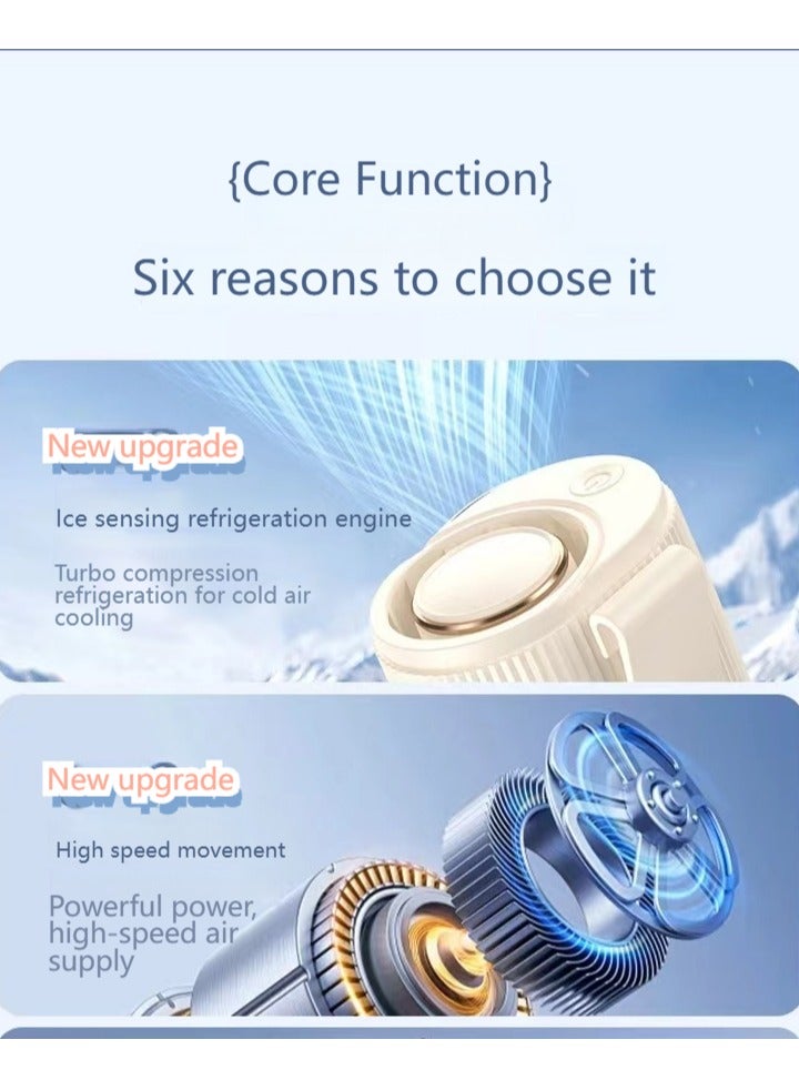 High-speed waist-mounted fan/Outdoor cycling/baby stroller/Cap clipable/desktop/mini/waist fan - Image 4