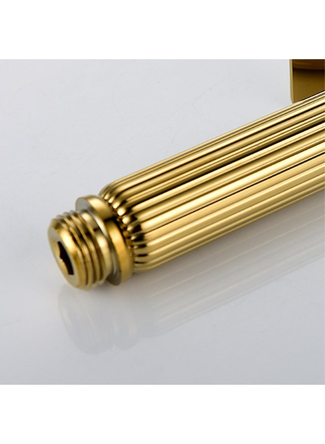 إسكدنيا شطافة على شكل بخاخ تحمل باليد ذهبي 14.50x3.20x6.50سم - Image 2