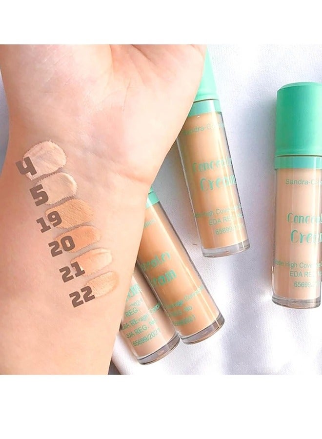 ساندرا كونسيلر غير لامع عالي التغطية، رقم 22 - Image 3