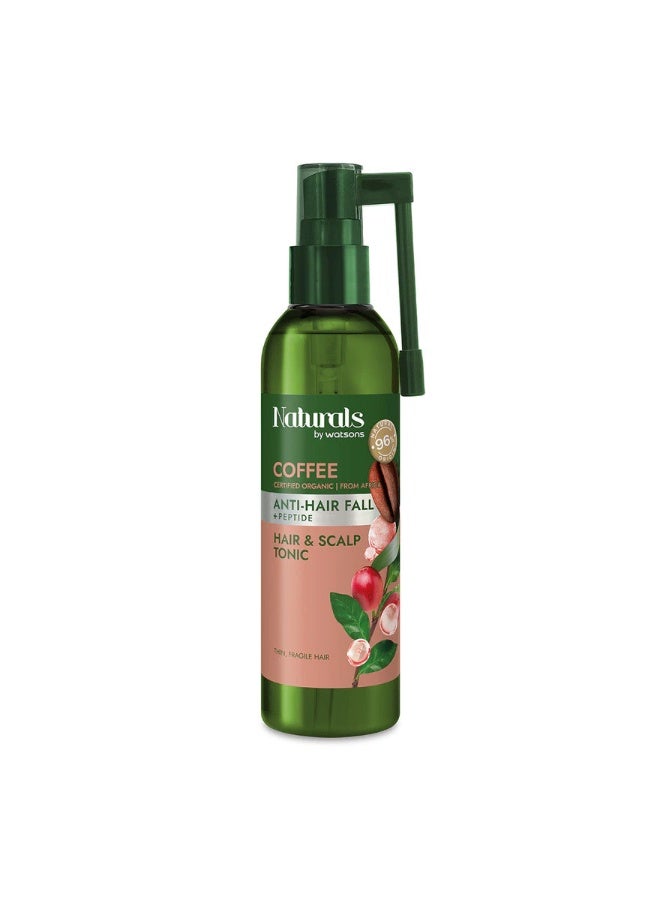 NATURALS Coffee Anti-hair fall Hair & Scalp Tonic 120ml - Image 1