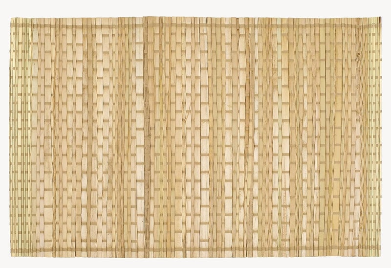 LFH Home Private Limited LFH Home Handmade Straw Decorative Placemat Pack of 6 Multicolor Table Mat for Dinner Table Kitchen Party Christmas Holiday New Year Family Gatherings Thanksgiving Dcor  12x18 Inch  Natural - Image 5