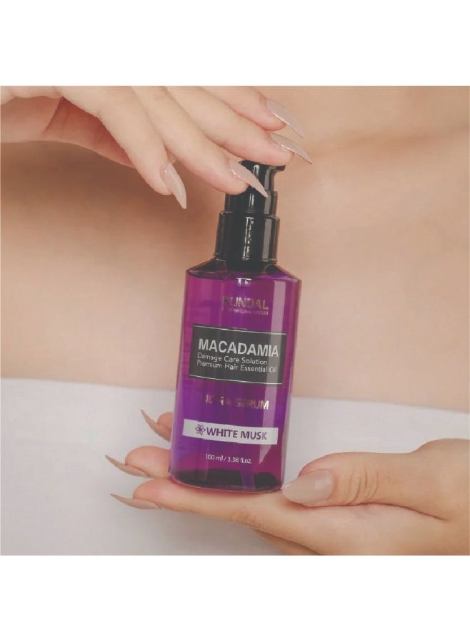 KUNDAL Macadamia Ultra Serum - White Musk 100ml - Image 3
