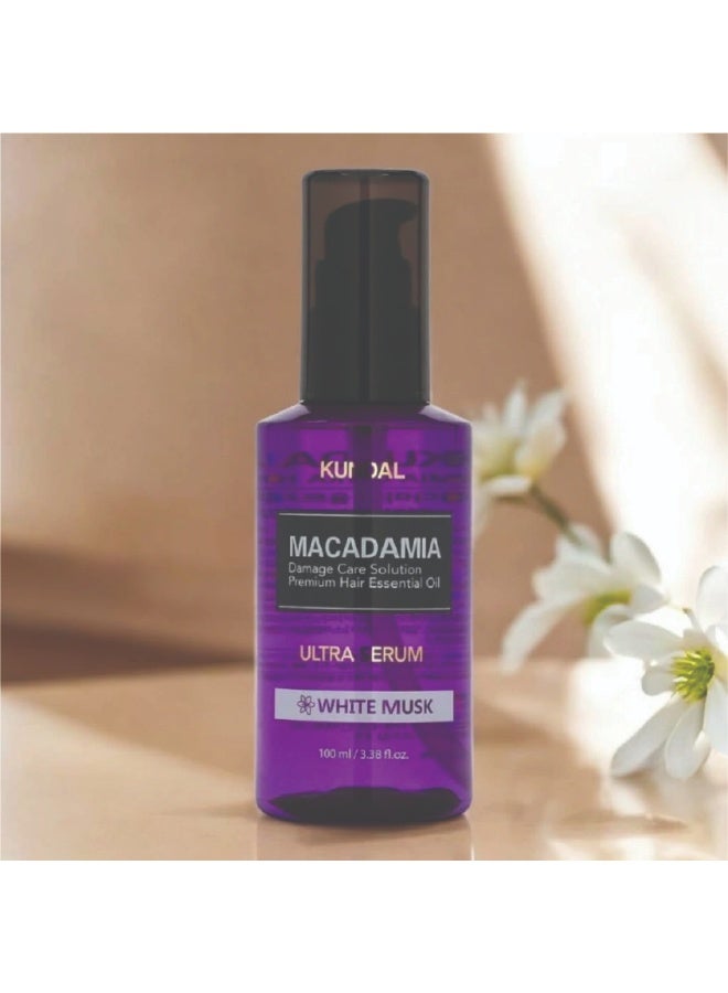 KUNDAL Macadamia Ultra Serum - White Musk 100ml - Image 4