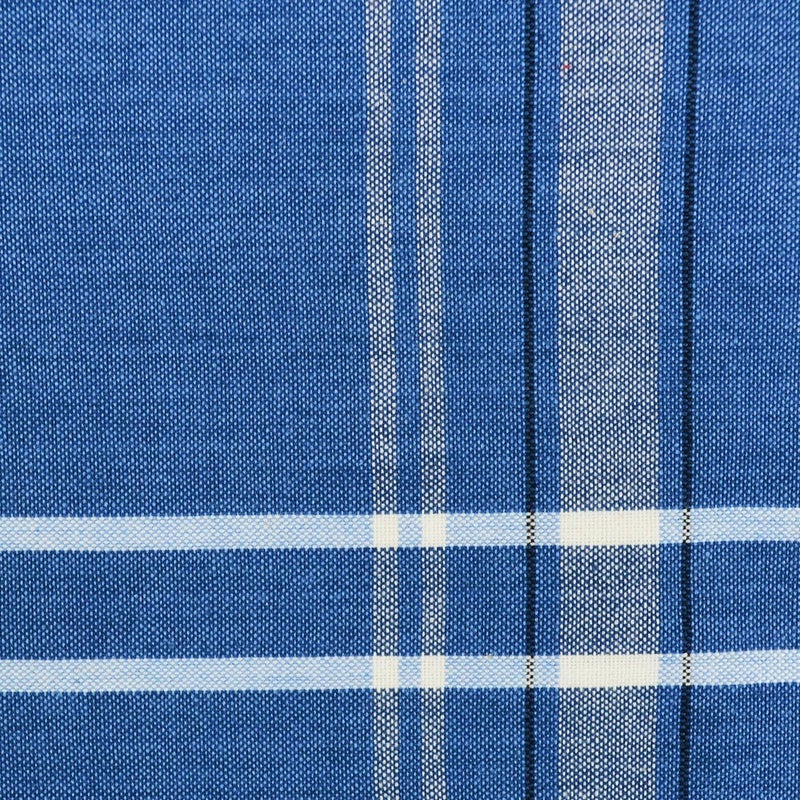 DII 100% Cotton, Machine Washable, Everyday French Stripe Kitchen Tablecloth For Dinner Parties, Summer & Outdoor Picnics - 60x120" Seats 10 to 12 People, Blue Chambray - Image 2