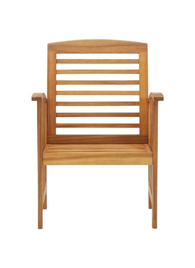vidaxl vidaXL Garden Chairs 2 pcs Solid Acacia Wood  - Image 2