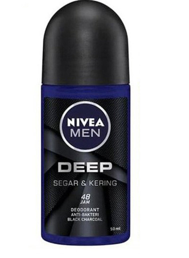 نيفيا مزيل للعرق ديب رول أون بالكربون مضاد للبكتريا 50 مل - Image 4