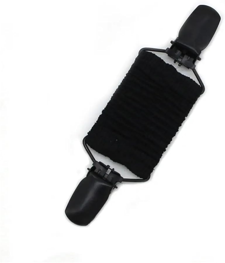 مشابك شد الفستان الأبيض 30 قطعة حزام مطاطي محبوك للكارديجان قميص وشال غير قابل للانزلاق - Image 5