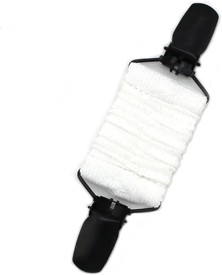 مشابك شد الفستان الأبيض 30 قطعة حزام مطاطي محبوك للكارديجان قميص وشال غير قابل للانزلاق - Image 2