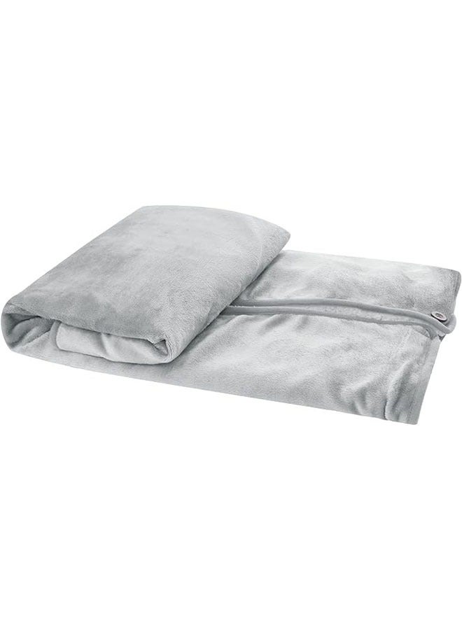 بطانية كهربائية USB ناعمة جدًا من الصوف، سريعة التسخين، للتدفئة في المنزل والمكتب والأماكن العامة، يمكن استخدامها كشال تدفئة للركبة - Image 2