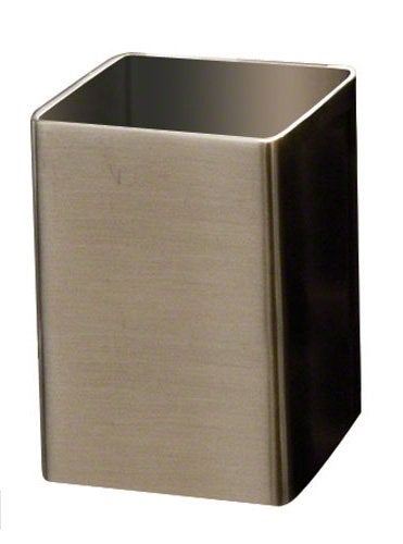 American Metalcraft SSPT5 Stainless Steel Square Sugar Cube Holder 2 Sq Satin FinishSilver