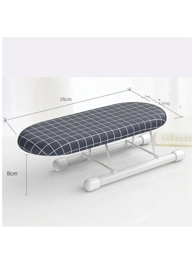 AROAQ Portable Mini Ironing Board with Sleeve Attachment and Heat-Resistant Pad for Clothes and Shirts - Image 1