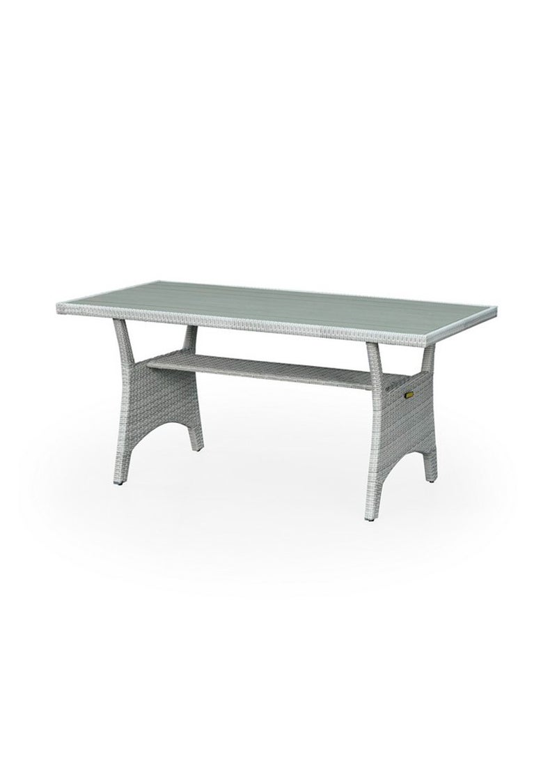 Royaloak Tivoli Corner sofa Wicker Outdoor Sofa Set, Fiber Rattan and Aluminium, Durable Classic Design, Long-Lasting Outdoor Sofa Set - Image 3