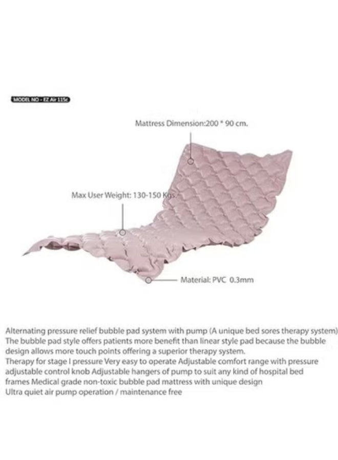 Medical Air Mattress with Air Pump – Alternating Pressure Mattress System for Long-Term Bed Rest and Enhanced Patient Comfort - Image 2