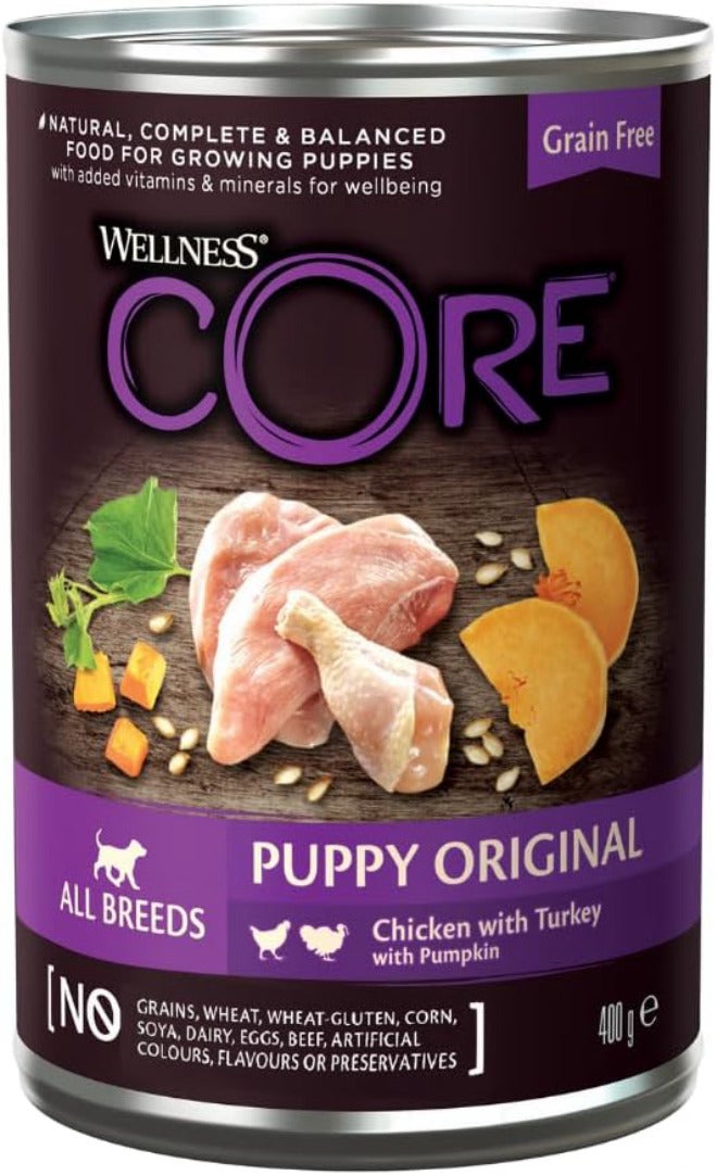 Wellness Core Puppy Wet Food Chicken with Turkey 400g