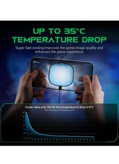 BLACK SHARK Independent Super Magnetic Design MagCooler 3Pro Cooling Up to 35°C,High Speed Fan,App Control Customize Cooling Settings and RGB LED Effects BR33- White  - Image 5
