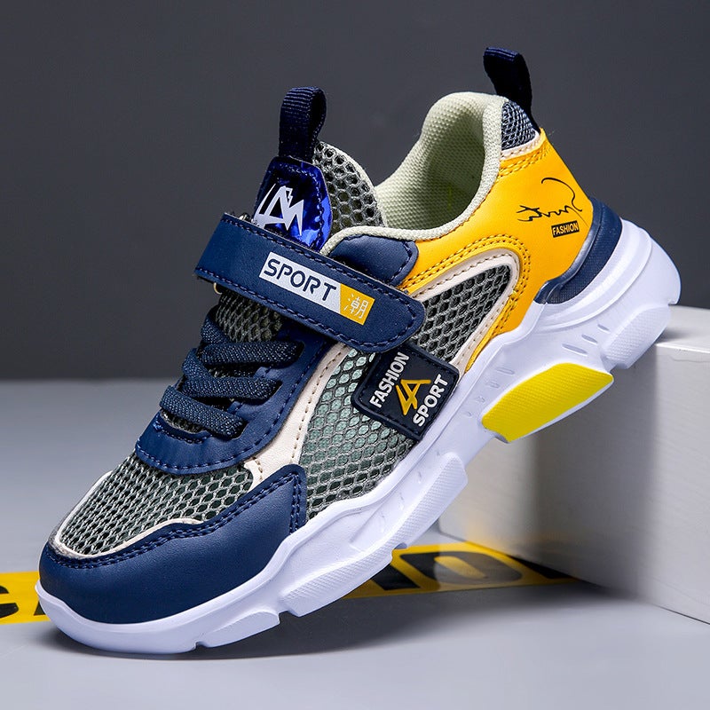 Boys Sneaker Double Mesh Breathable Children Men'S Shoes Children Students Sneaker - Image 1