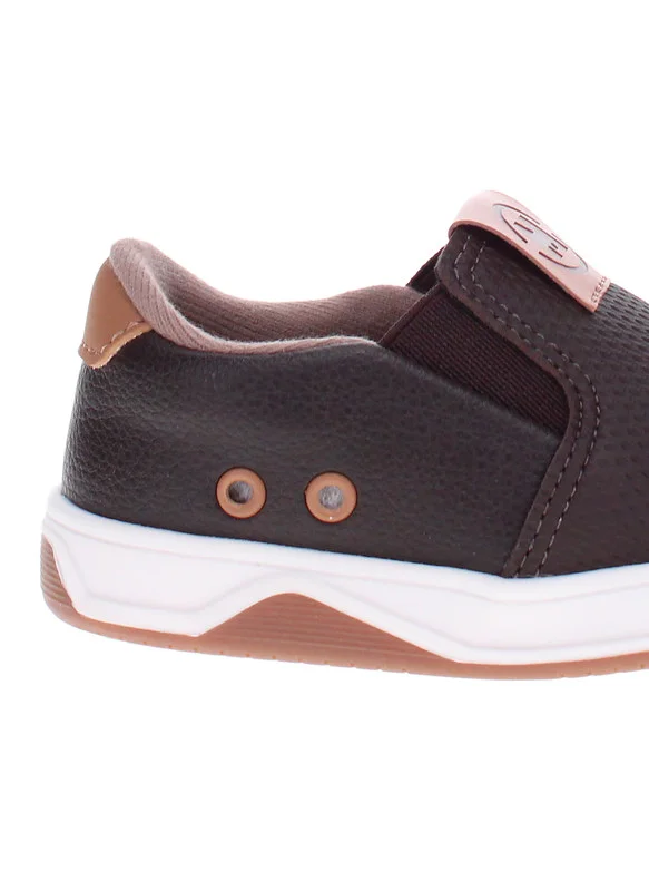 MOLEKINHO Molekinho Infant Boys Sneakers Coffee | Made In Brazil