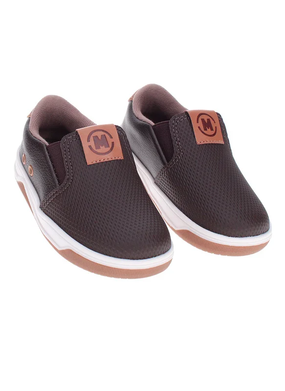 MOLEKINHO Molekinho Infant Boys Sneakers Coffee | Made In Brazil