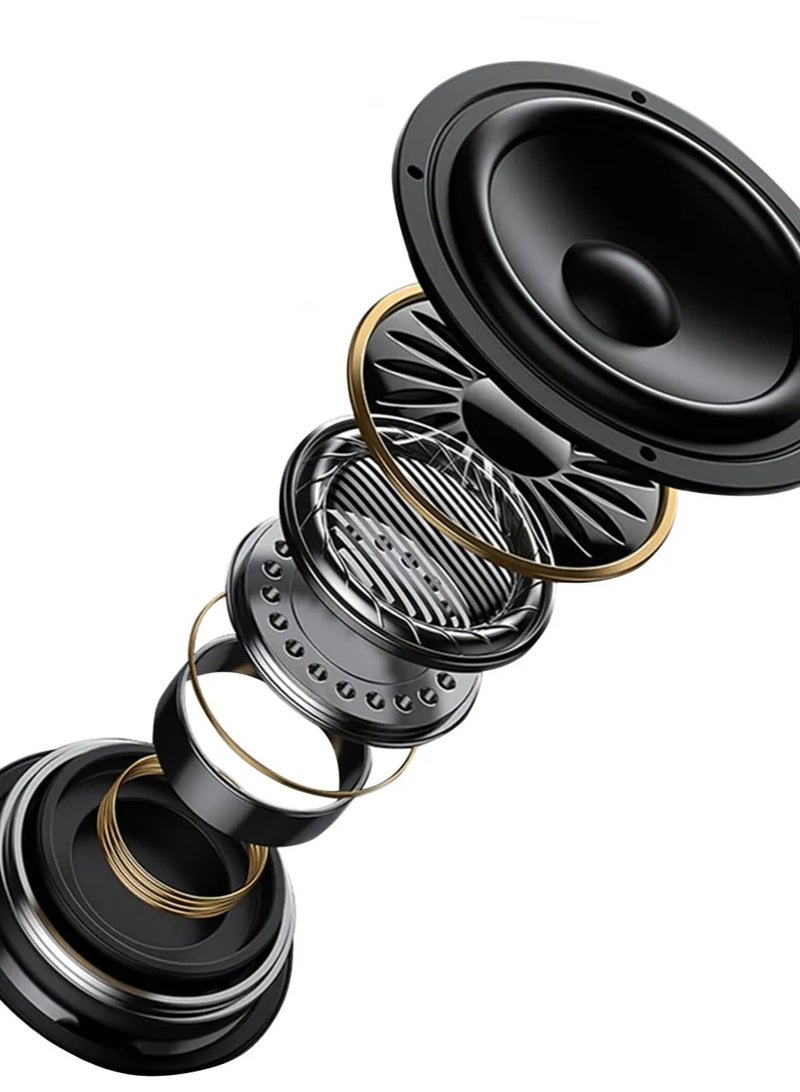 GREEN LION SOUNDFLEX 2-in-1 Headphones and Speaker / Wireless on Ear Headphones / Headphone Playtime: 30-40 Hrs / Speaker Playtime: 10 Hrs / Pure Bass / Foldable Design - Black - Image 3