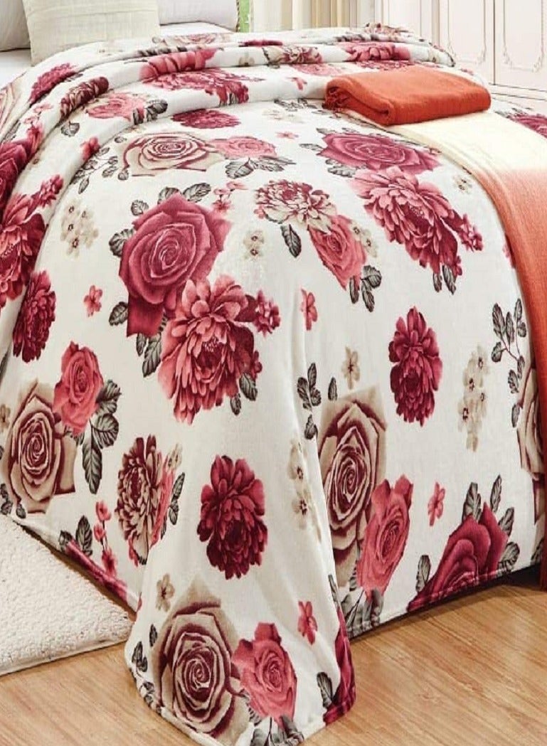 Moon Single Size Throw Blanket All Season Warm Lightweight Super Soft Microfiber Flannel For Couch Bed And Sofa 150x200 CM  - Image 3
