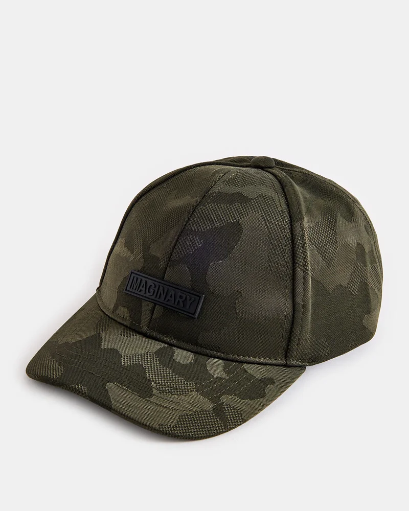 REDTAG Boys Olive Printed Cap