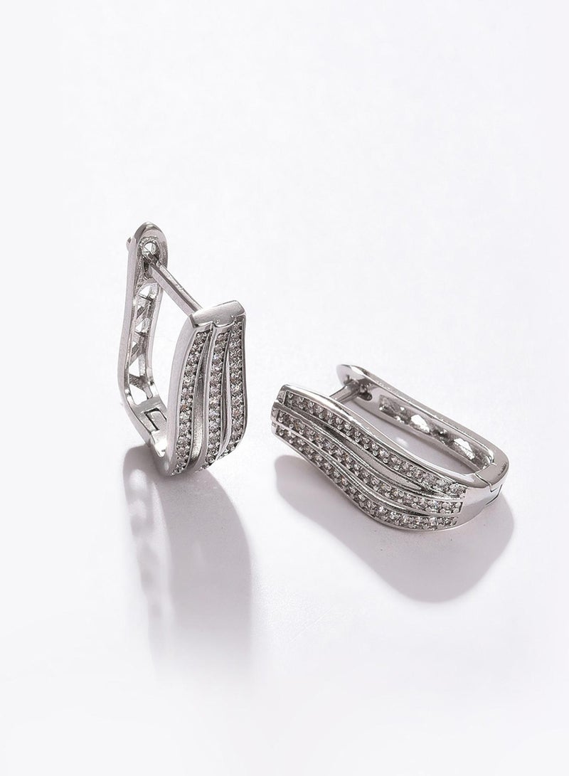 SOHI Contemporary Artificial Stud Earring Jewellery - Image 1