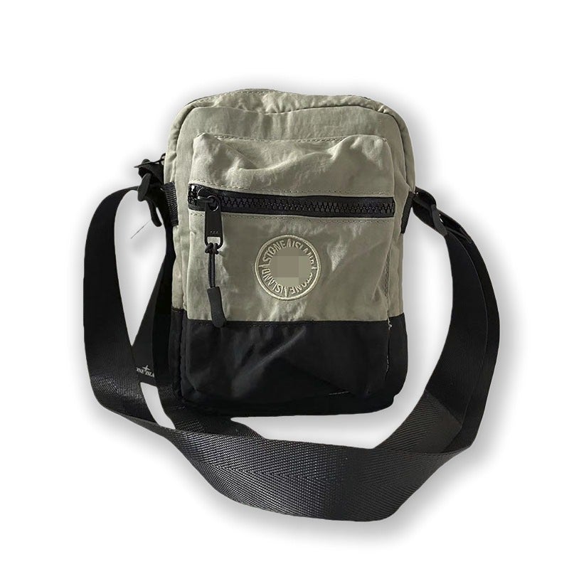 STONE ISLAND 2025 New Sports Mini Crossbody Bag for Men - Phone & Accessories Organizer